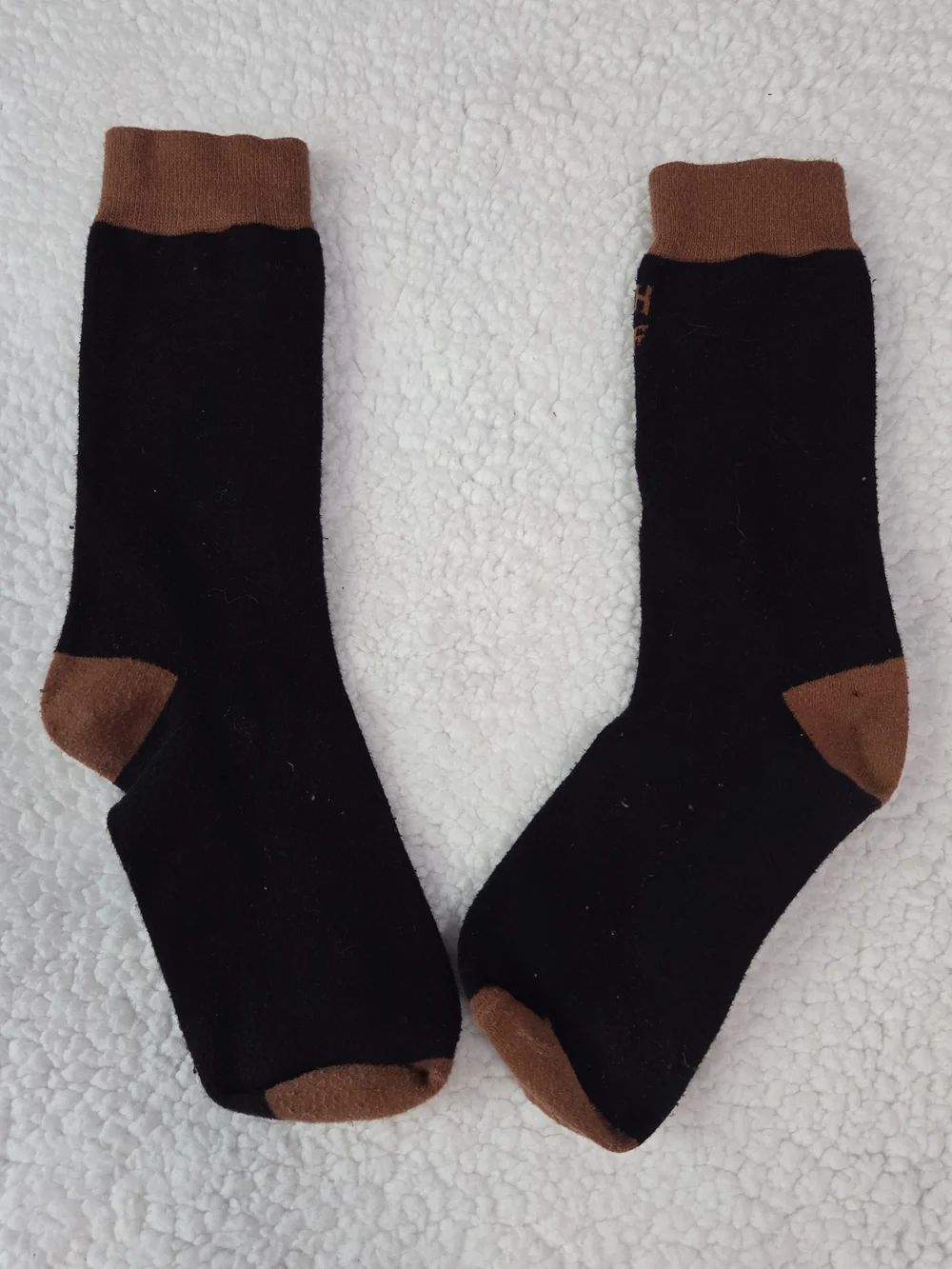 Adult Crew Socks Death Before Decaf Skeleton Skull Black Brown Novelty Funny